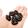 Plastic Cord Locks Double Hole Spring Stopper,Suit for Drawstrings,Bags,Shoelaces,Clothing (10)