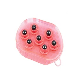 ROMA Rubber Massage Mitt, Pink