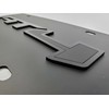 Blacked Out AT4 Emblem Tactical Metal Vanity License Plate with/