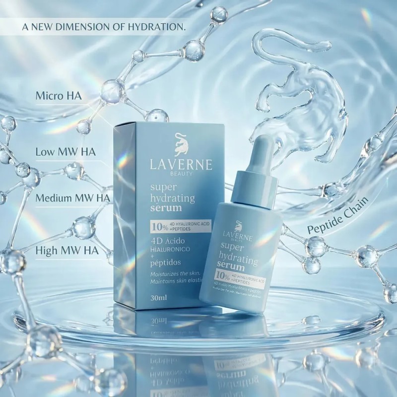 Sérum De Ácido Hialurónico Laverne 10% Hidratante Facial 30