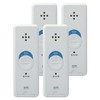 ELPA ASA-S11-N4P(W) Window Alarm, Impact Detection Type, 4 P, White