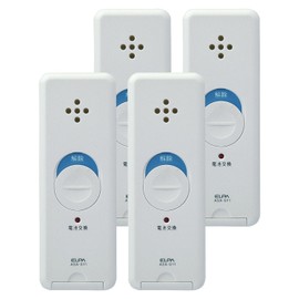ELPA ASA-S11-N4P(W) Window Alarm, Impact Detection Type, 4 P, White