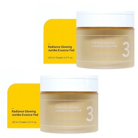 Numbersin No. 3 Clear Glow Essence Jumbo Pad 70 sheets x 2 Refreshing essence pads / 넘버즈인 3번 맑은결광 에센스 점보패드 70매 x 2개 산뜻한 에센스 패드