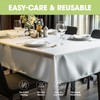 Pureegg Table Cloth - Polyester Table Cloth for Rectangle Table,