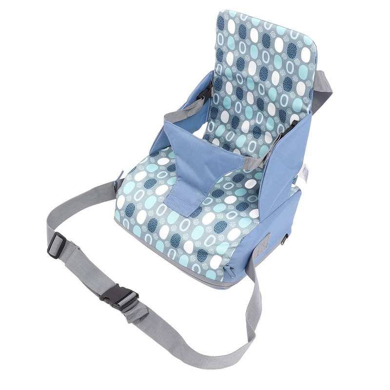 Toddler Booster Seat Portable Foldable Polyester Fibre Increasing Booster Cushion