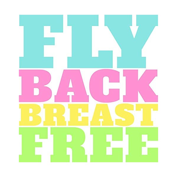Magnet Fly Back Breast Free Swim IM Car Magnetic Vinyl