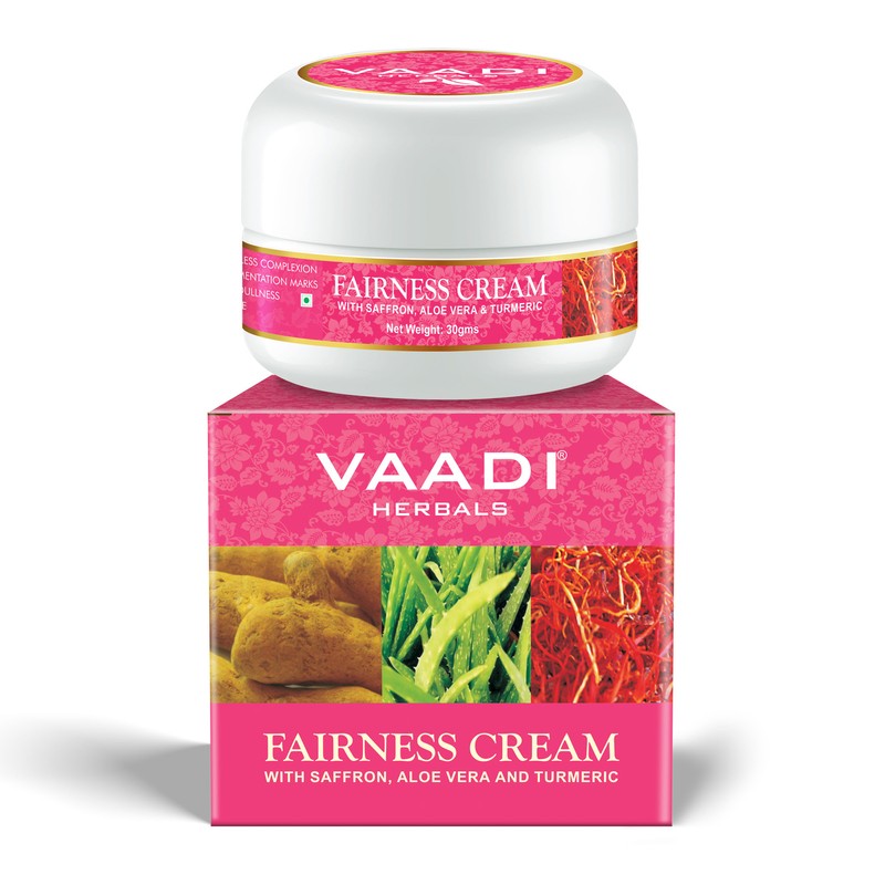 Vaadi Organics Saffron Fairness Cream with Aloe Vera & Turmeric
