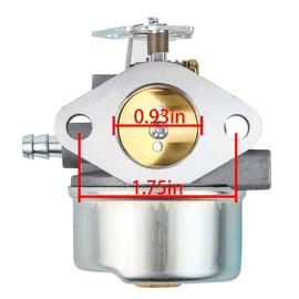 AUTOKAY 640349 Carburetor Compatible with Tecumseh 8HP 9HP 10HP Snow Blower HMSK80 HMSK85 HMSK90 LH318A LH358SA Replaces 640052 640054 640058 640058A