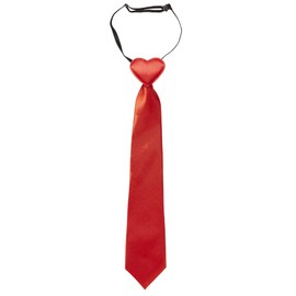 Widmann 05738 Tie ? Red with Elastic and Knot Heart, In One Size