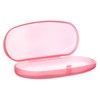 Tacy MP-10-16 Glasses Case, Stylish, Hard Case, Clear Type, Simple,