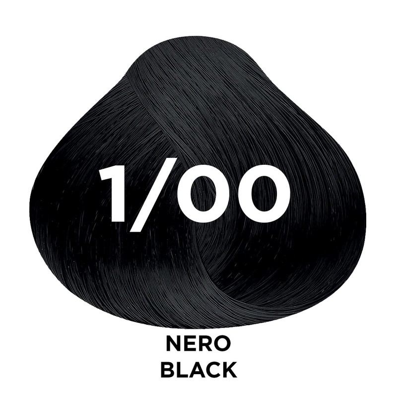 Vitalcare Silk Protein Hair Colour Cream Number / 00 Black
