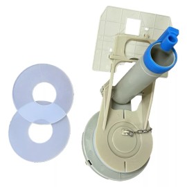 NUFLUSH Toto 3.25 in. One Piece Counter Balanced Flush Valve w/ Two Extra Seals