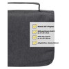 KIRKJUBØUR® Rejser Outdoor Toiletry Bag, Ideal for Camping and Travel.