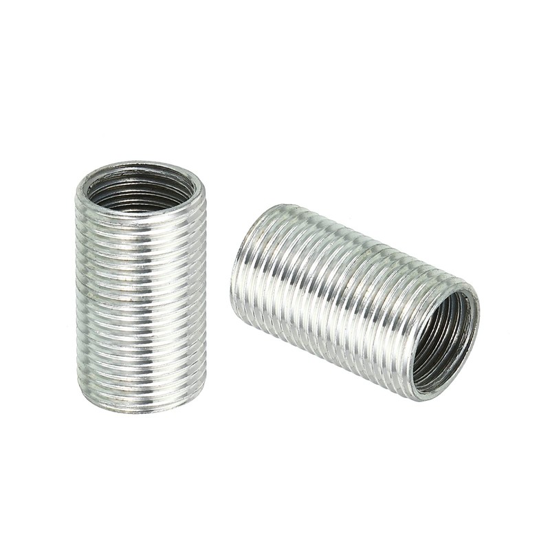 PATIKIL 10pcs M12-M10 Screw Adapter Sleeve Reducing Nuts 20mm Threaded