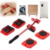 Juego de 5 Herramienta de Mudanza de Muebles con 4
