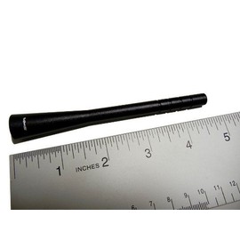 117.5mm inch BLACK CNC Machined Billet Aluminum ANTENNA for Honda Element DX EX LX