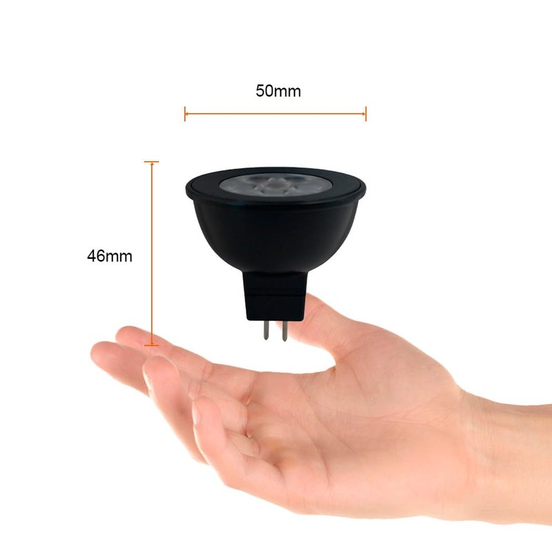 Tecnolite Foco LED Base GX5.3 6 W Luz Suave Cálida