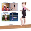 FBSPORT 8ft Balance Beam: Folding Floor Gymnastics Equipment for Kids