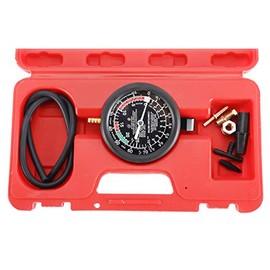 BTSHUB Fuel Pump & Vacuum Tester Gauge Leak Carburetor Pressure Diagnostics Tool Kit