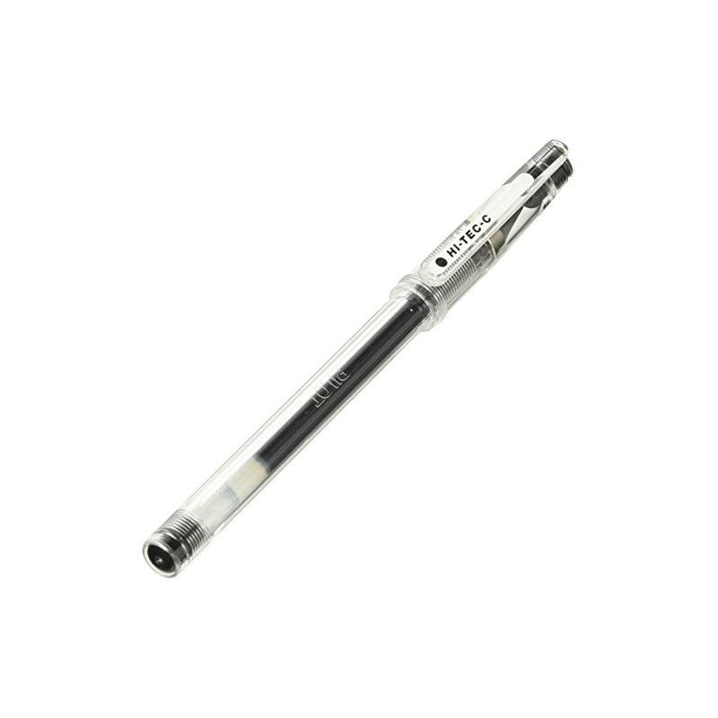 Pilot Gel Ballpoint Pen, Hi-Tec-C 04, Fine, Black (LH-20C4-B)