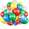 KOBOKO 50pcs Colorful Confetti Latex Balloons Party Decoration