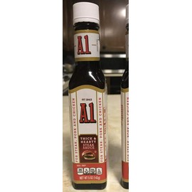A.1. THICK & HEARTY STEAK SAUCE, 5OZ BTL, FOR STEAK, PORK AND CHICKEN