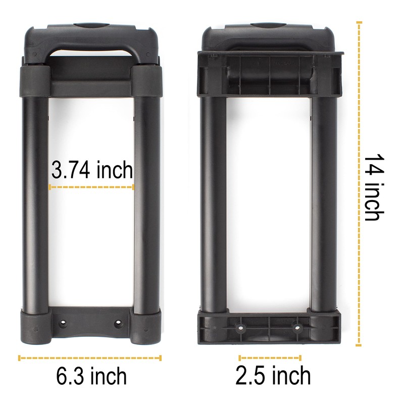 Cooler Replacement Telescoping Handle for 28QT-54QT Coolers, Compatible with Ice