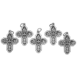 Venerare Traditional Catholic Four-Way Medal - Pack of 10
