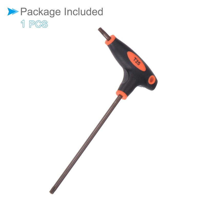 CoCud Tamper Proof Torx T25 Torx S2 Steel T-Handle Star