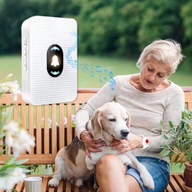 DAYTECH Wireless Caregiver Pager Call Button for Elderly, Wrist Alarm System, Call Bell Button for Home Disabled Elderly Seniors Patient Disabled,1*Plug-in Receiver +1*Wrist Call Button