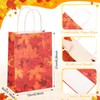 Tenceur 24 Pcs Fall Candy Gift Bags Bulk Kraft Paper