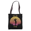 Retro Sunset Father's Day Golf Golfer Best Dad by Par