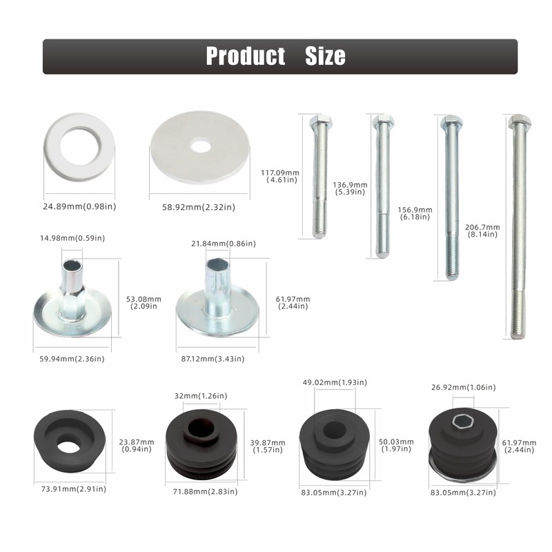 For Ford Body Mount Bushing Kit - for F250 F350