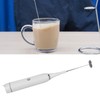 Electric Milk Frother Handheld 5V 2A 4W Sturdy PP Material