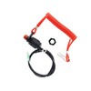 Universal Kill Switch Lanyard Urgent Stop Button Safety Connector Cord