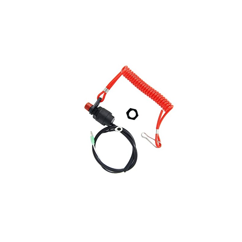 Universal Kill Switch Lanyard Urgent Stop Button Safety Connector Cord