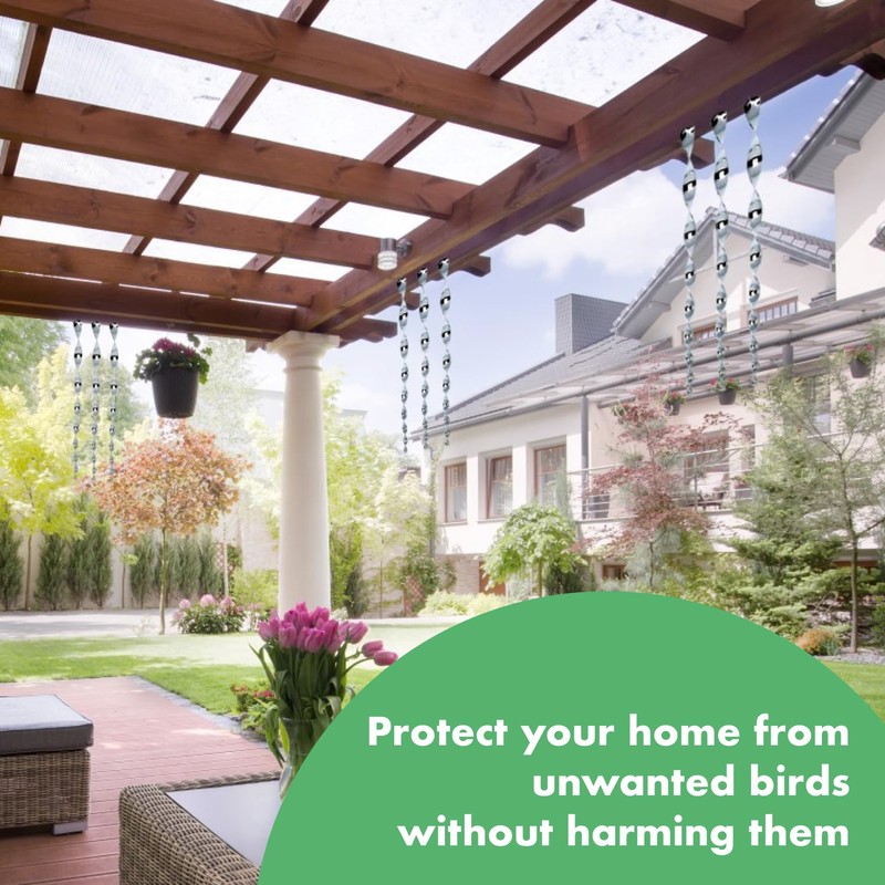 Bird BLINDER Bird Deterrent - Bird Reflective Repellent Outdoor Devices
