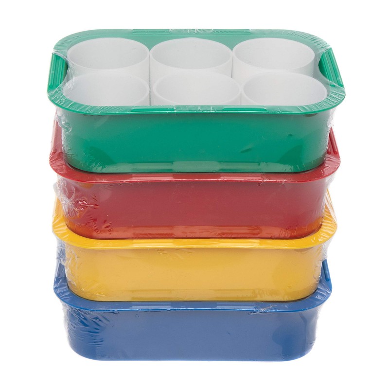 Baker Ross Paint Pot Trays 17cm x 12cm