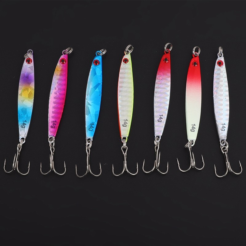7pcs Mini size Fish Shape Fishing Hard Lure Bait with