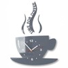Modern Kitchen Wall Clock, Cup