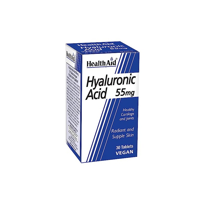 HealthAid Hyalluronic Acid 55mg - 30 Tablets