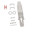 RC Car Chassis Plate Narrow Vertical High Traction Carbon Fiber