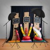 TOAOFY 5x7Ft Welcome Back to School Backdrop Chalkboard Ruler Photography