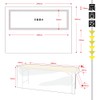 Fireproof Tablecloth, Plain, Events, Exhibitions, Briefings, 55.1 x 78.7 inches