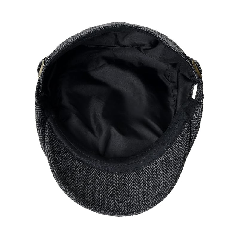 Mealah Kids Newsboy Flat Cap Herringbone Boy Infant Toddler Child