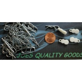 Traxxas  100 1/10th Body Clips RC Traxxas Rustler Slash Stampede Bandit + 4 clip pulls W