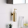 BGL Soap Dispenser Stainless Steel 304 Gold Wall Mount Liquid