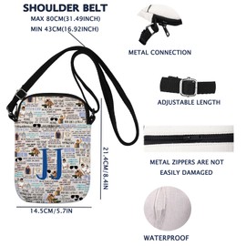 JJ Maybank Inspired Crossbody Bag North Carolina Gift OBX Gift Pogue Fans Adventure (JJ CB CA)