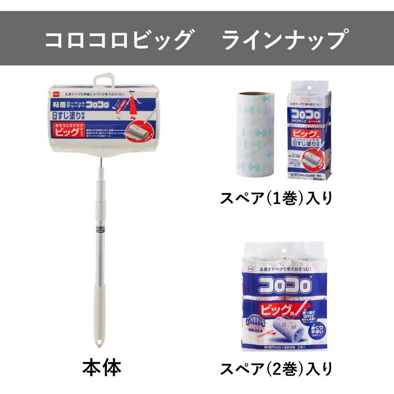 Nitoms 0340 Korokoro Spare Tape, Big, 1 Roll