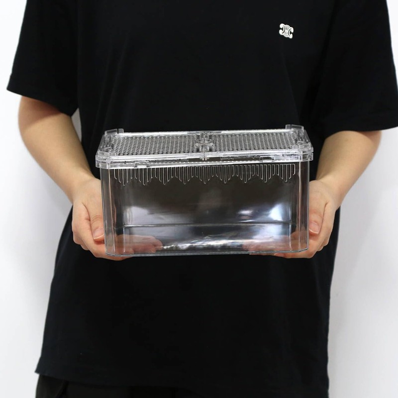 【No Assembly】 Breathable and Secure Reptile Tank with high Transparency